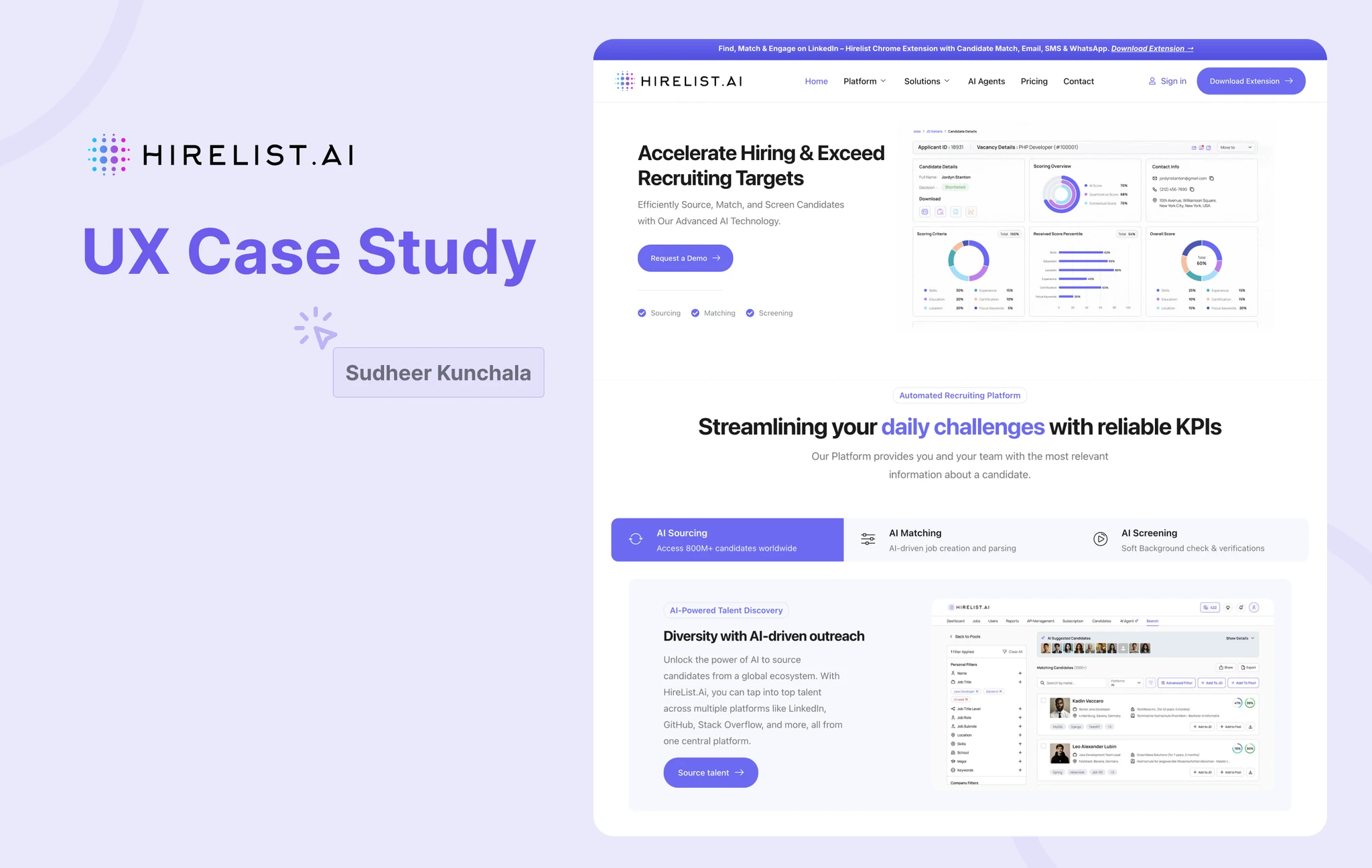 AI-First Recruitment Platform — Cover