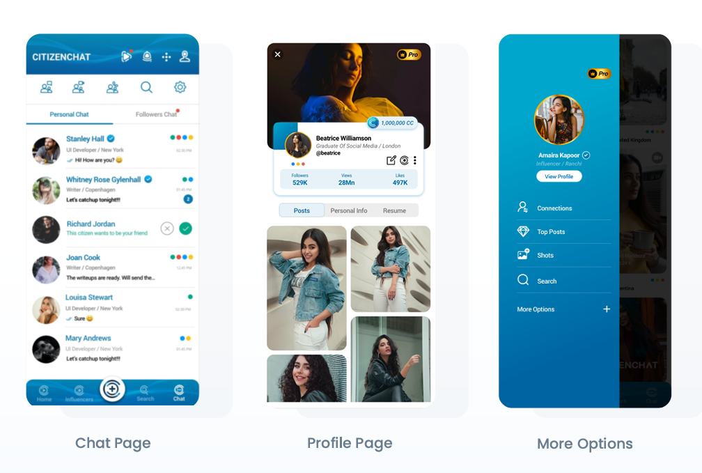 CitizenChat UI Screen 3