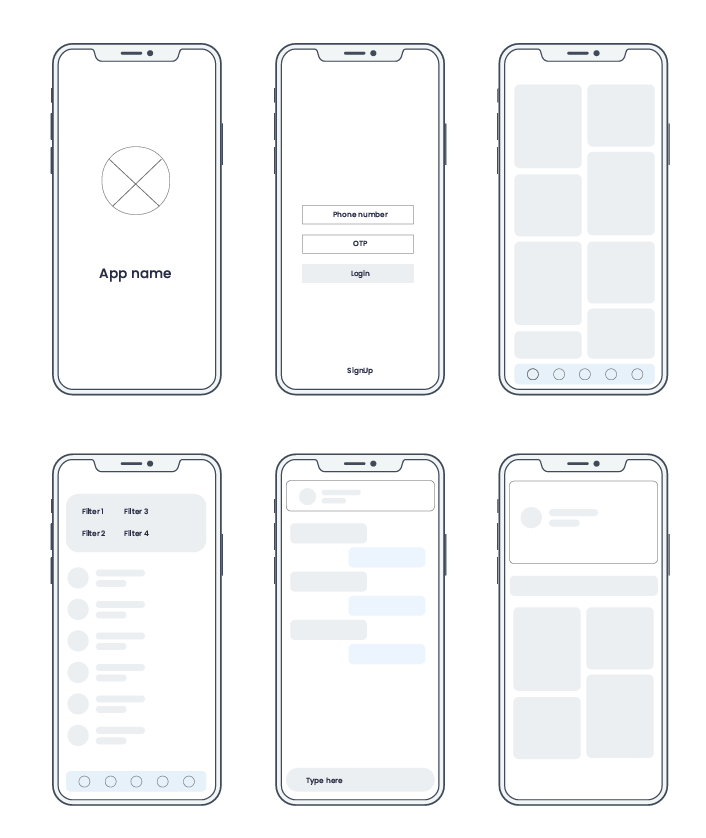 CitizenChat Wireframes
